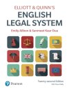 Elliott & Quinn's English Legal System