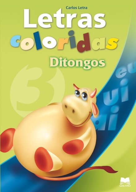 Letras Coloridas 3 - Ditongos (N/E)