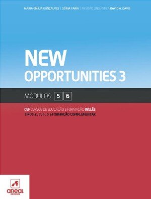 New Opportunities 3 - Inglês - Módulos 5 e 6 - Cursos de Educação e Formação 2025