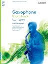 Saxophone Exam Pack from 2022, ABRSM Grade 5