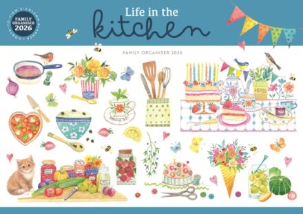 Life In The Kitchen Planner A4 Calendar