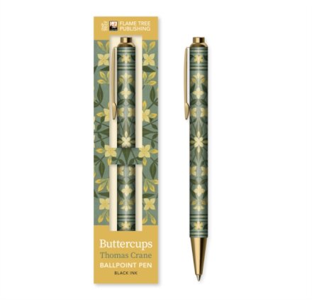 Thomas Crane: Buttercups Boxed Decorative Ballpoint Pen