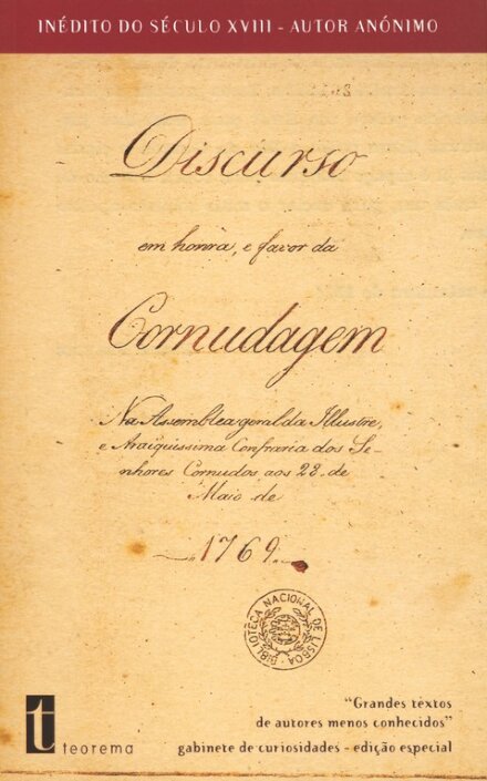 Discurso Em Honra Da Cornudagem
