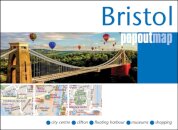 Bristol PopOut Map - pocket size, pop up map of Bristol city centre