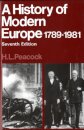 Hist Modern Europe 1789-1981