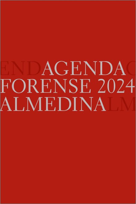 Agenda Forense 2024 – Bolso – (Vermelho)