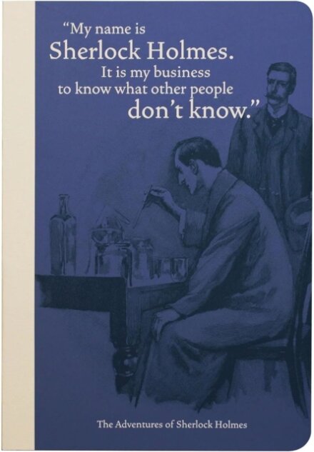 A5 Notebook (Softcover) - Pulteney Press (Sherlock Holmes)