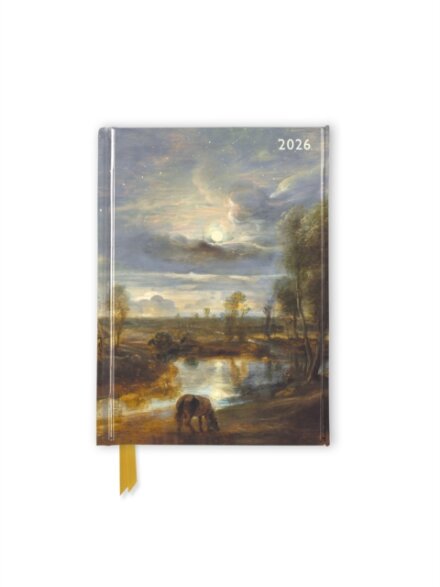 The Courtauld: Landscape by Moonlight 2026 Luxury Pocket Diary Planner - Week to View