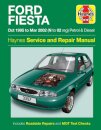 Ford Fiesta Petrol & Diesel (Oct 95 - Mar 02) Haynes Repair Manual
