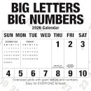 Big Letters Big Numbers Square Wall Sund