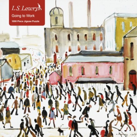 Adult Sustainable Jigsaw Puzzle L.S. Lowry: Going to Work