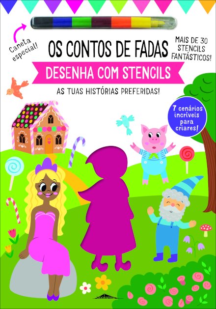 Desenha com Stencils: Os Contos de Fadas