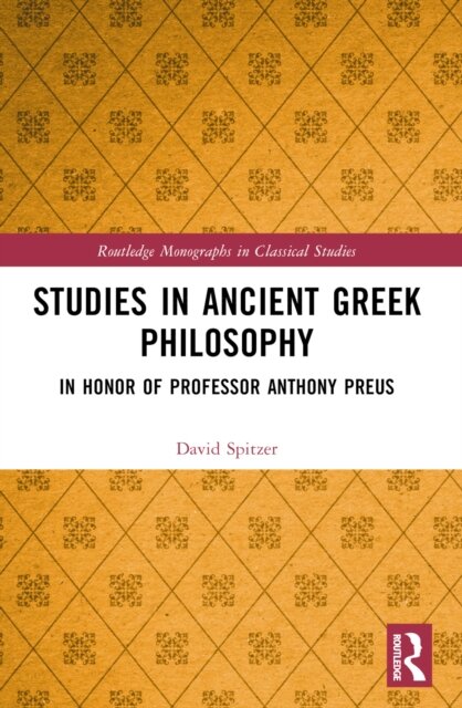 Studies in Ancient Greek Philosophy