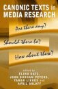 Canonic Texts in Media Research