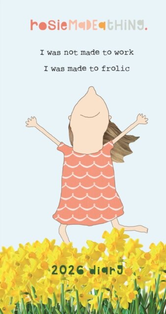 Rosie Made A Thing Deluxe Slim Diary 2026