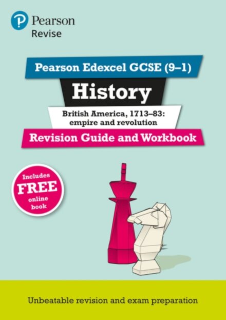 Pearson REVISE Edexcel GCSE History British America Revision Guide and Workbook incl. online revision - for 2026, 2027 exams