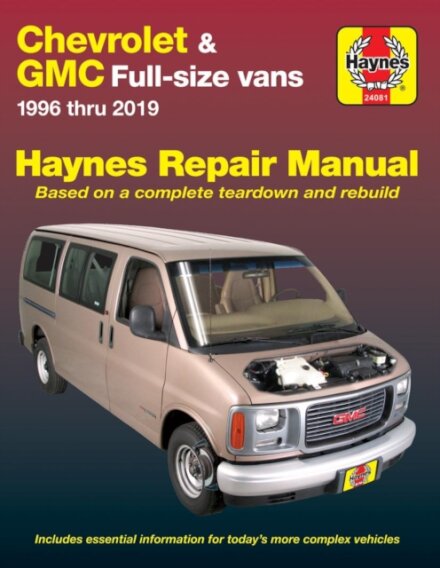 Chevrolet Express & GMC Savana full-size petrol vans (1996-2019) (USA)