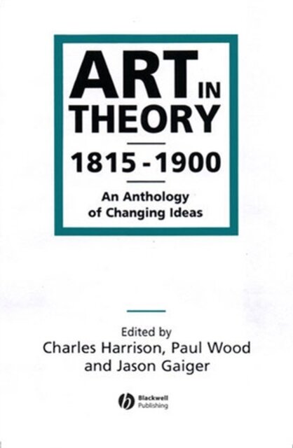 Art in Theory 1815-1900