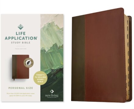 NLT Life Application Study Bible, Third Edition, Mahogany