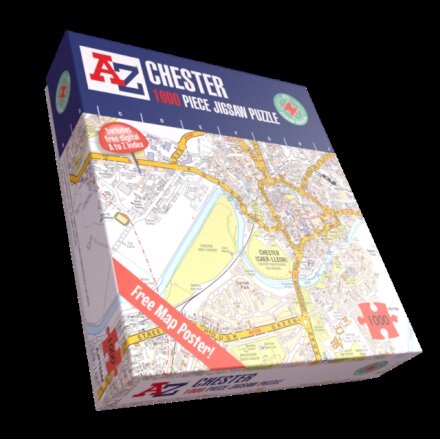 A-Z Map of Chester