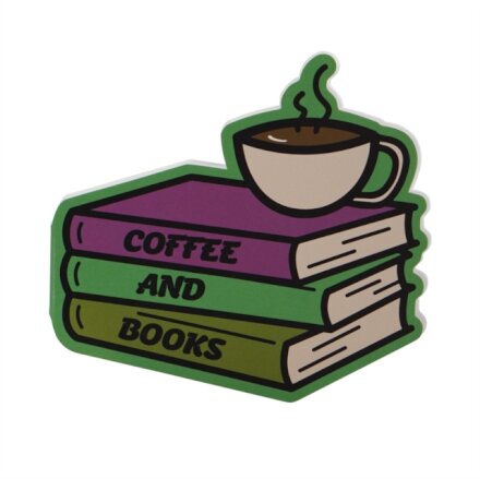 Pocket Notebook Shaped - Pulteney Press (Coffee And Books)