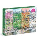 Michael Storrings Dog Park in Four Seasons 1000 Piece Puzzle