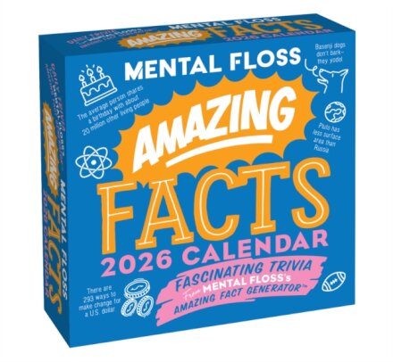 Amazing Facts from Mental Floss 2026 Day-to-Day Calendar
