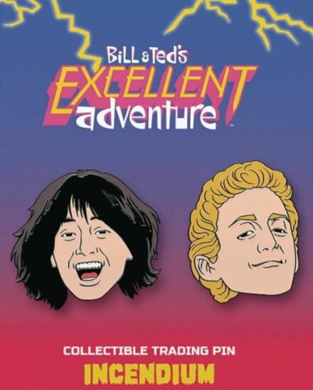 Bill And Ted's Excellent Adventure 2 Lapel Pin Set