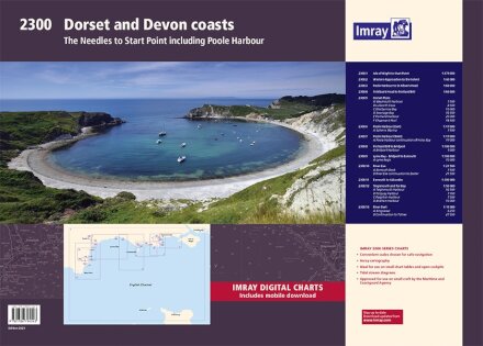 Imray 2300 : Dorset and Devon Coasts Chart Pack