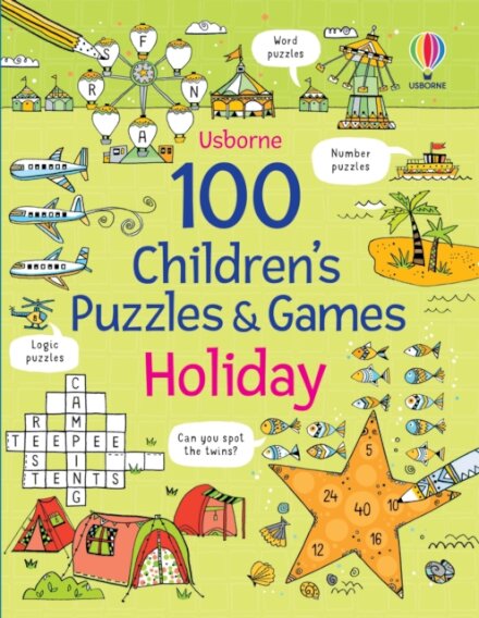 100 Children'S Puzzles And Games: Holiday