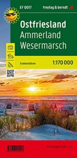 East Friesland Guide 1:170.000, freytag & berndt, EF0017