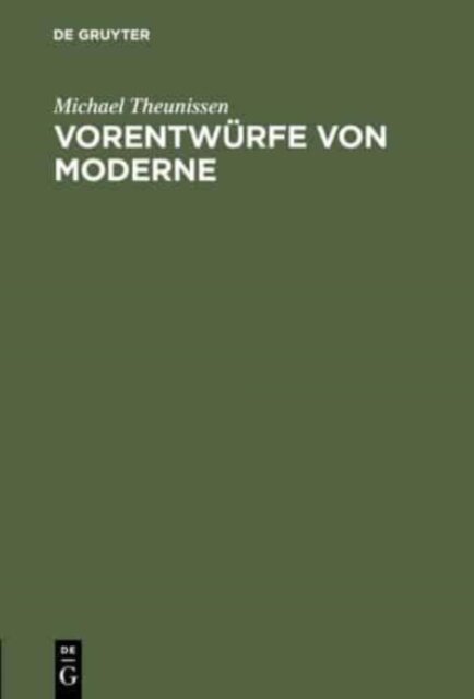 Vorentwurfe von Moderne