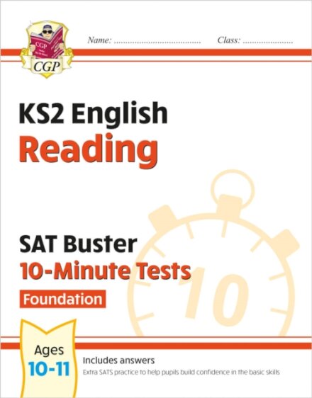 KS2 English SAT Buster 10-Minute Tests: Reading - Foundation (for the 2026 tests)