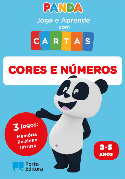 Canal Panda - Joga e Aprende com cartas - Cores e Números - 3-5 anos