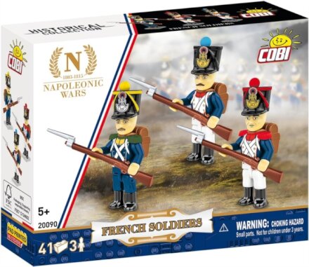 38 PCS HC NV /20090/ 3 FIGURINES SET (FRENCH)