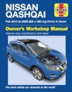 Nissan Qashqai Petrol & Diesel (Feb '14-'20) 63 to 69