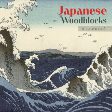 Japanese Woodblocks Square Wall Sunday S