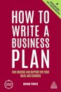 How To Write A Business Plan