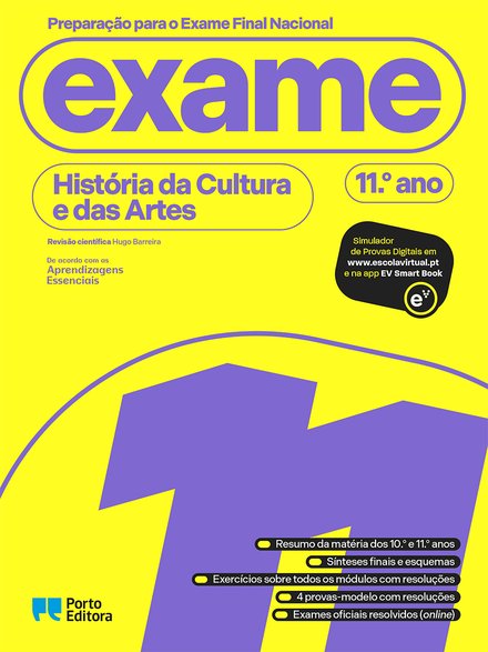 Preparação para o Exame Final Nacional - História da Cultura e das Artes - 11.º ano