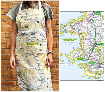 OS Map Adult Apron - Pembrokeshire Coast National Park