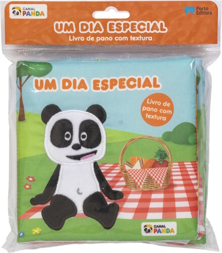 Canal Panda - Um dia especial- Livro de pano com textura