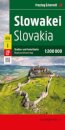 Slovakia, Road and Leisure Map 1:200,000