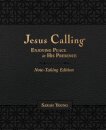 Jesus Calling Note-Taking Edition, Leathersoft, Black, with Full Scriptures
