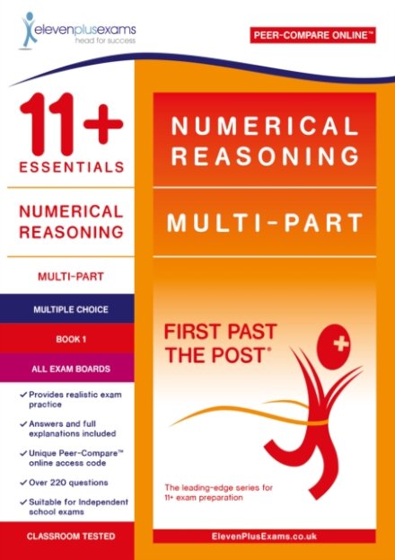 11+ Essentials Numerical Reasoning: Multi-Part Book 1 – Multiple Choice