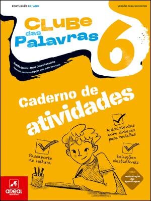 Clube das Palavras 6 - Português - 6.º Ano Caderno de atividades 2025