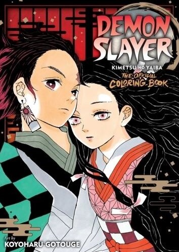 Demon Slayer Coloring Book