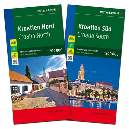 Croatia North and South Map Pack