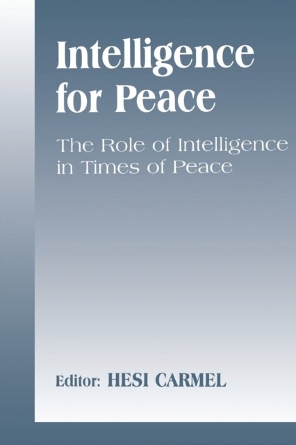 Intelligence for Peace
