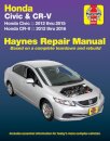 Honda Civic (12-15) & CR-V (12-16) Haynes Manual (USA)