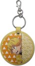 Demon Slayer Zenitsu Circle PVC Keychain
